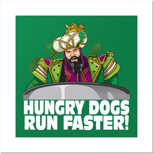 The Hungry Dogs Wall Art by Tailgate Team Tees